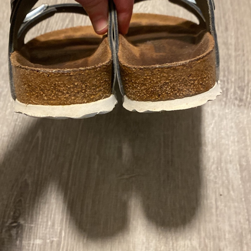 Birkenstock Arizona soft bed silver metallic - Picture 10 of 13